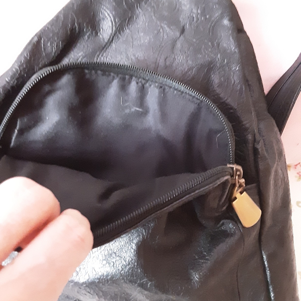 "Studio Works" Leather Backpack - Picture 6 of 10
